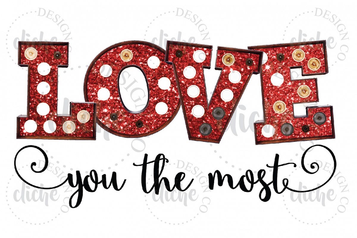 Valentine Sublimation Design example image 1
