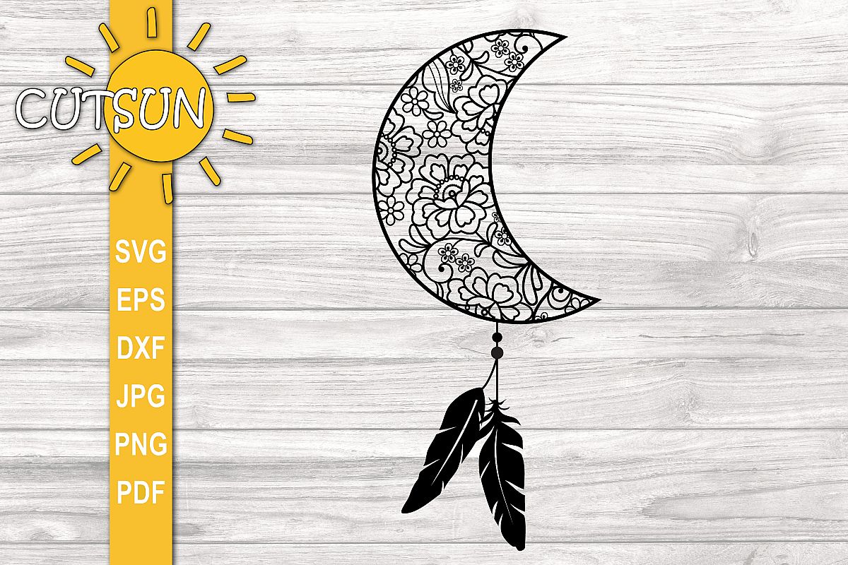 Free Free 275 Moon Dreamcatcher Svg Free SVG PNG EPS DXF File