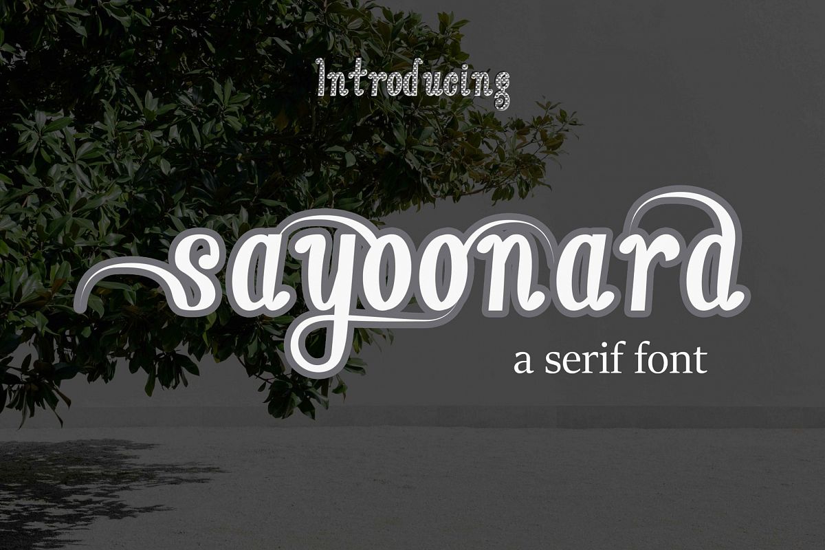 sayoonara example image 1