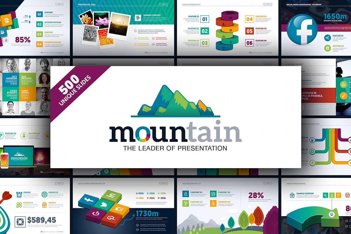 PowerPoint Presentation Template example image 1