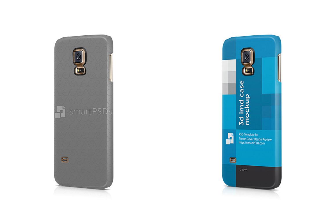 Samsung Galaxy S5 Mini 3d IMD Mobile Case Design Mockup 2014 example image 1