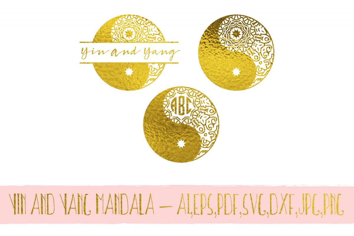 YIN AND YANG MANDALA example image 1