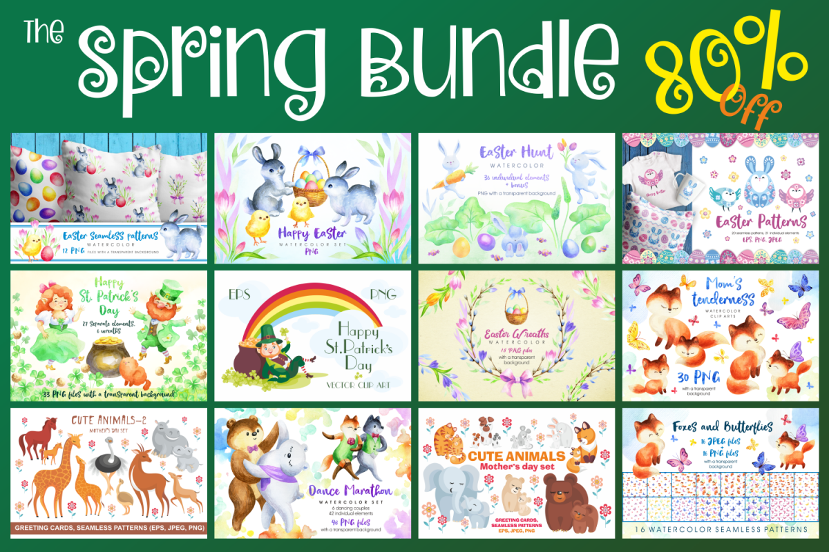 The Spring Bundle example image 1