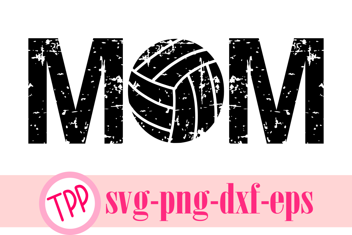 Volleyball Mom svg, Volleyball svg, volleyball design example image 1