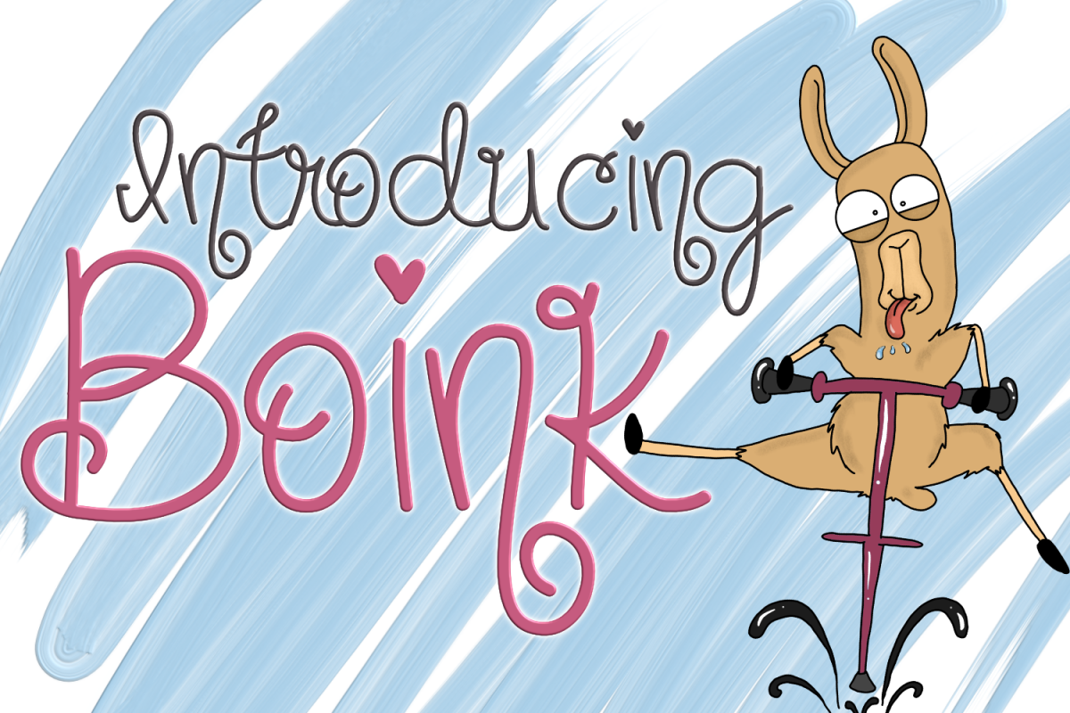 Boink Font example image 1