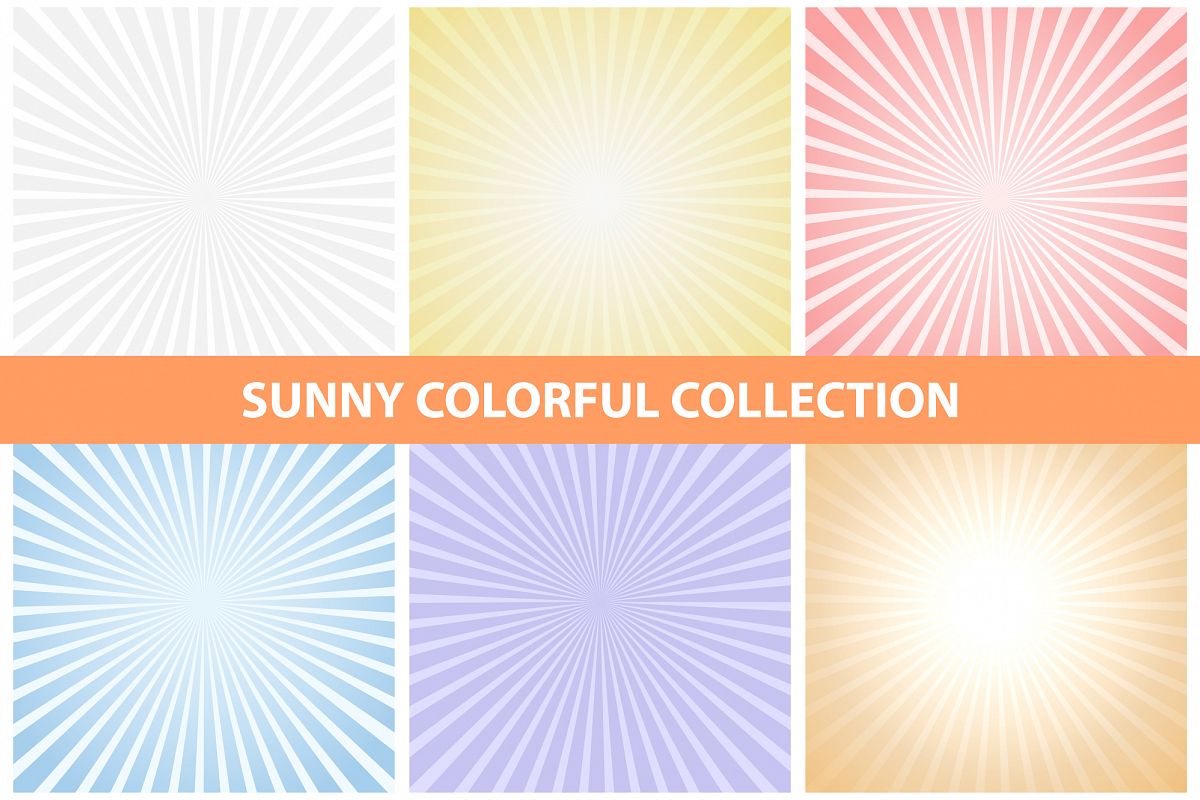 Sunny colorful collection. example image 1