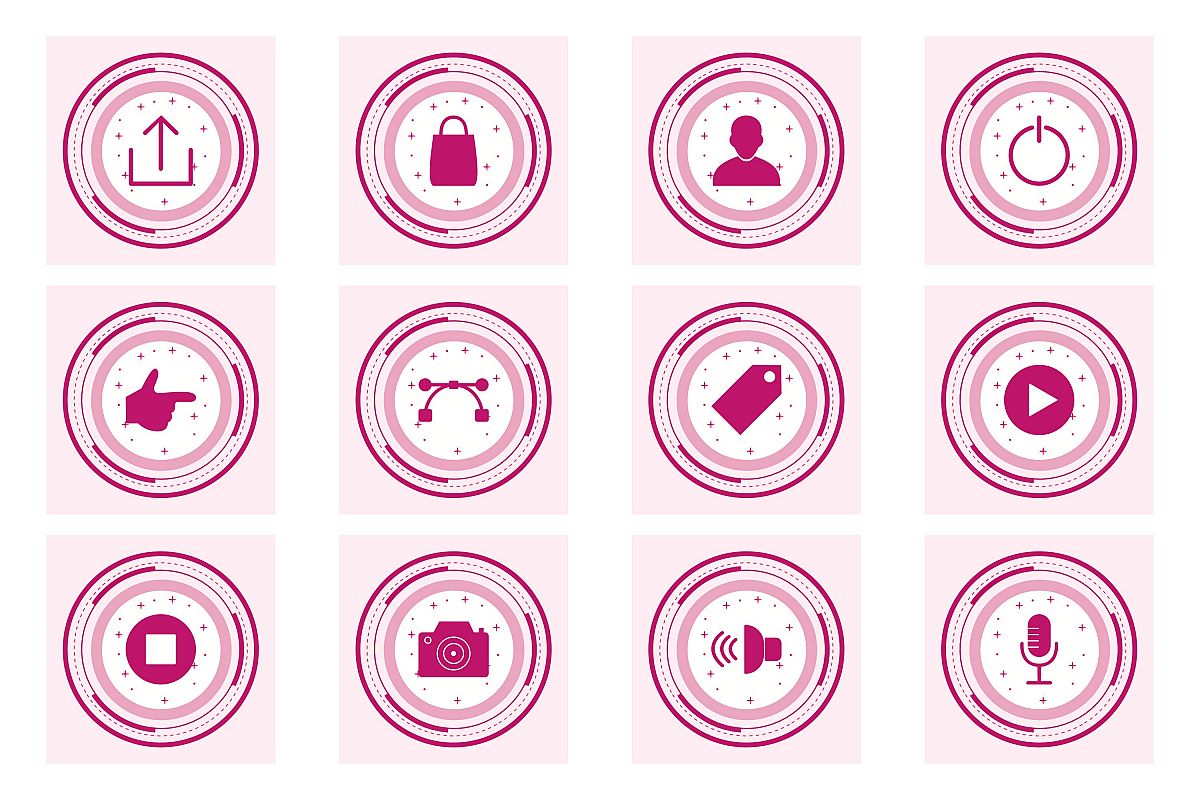 Set Of Multimedia Icons example image 1