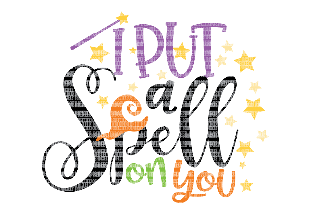 Download I Put A Spell On You SVG Files Scrapbooking Cricut Design Space Silhouette Studio SVG for Cricut ...