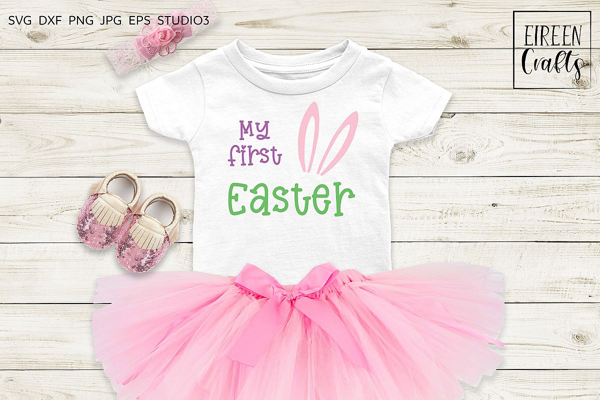 My first Easter SVG - cut file for Cricut & Silhouette example image 1