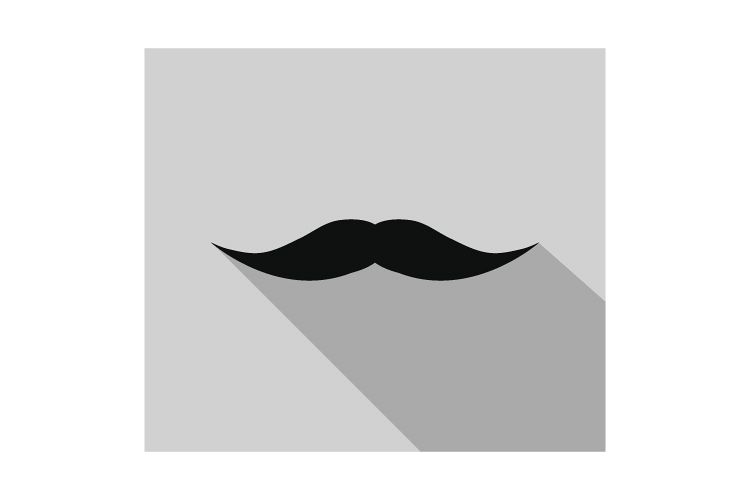 Mustache icon example image 1