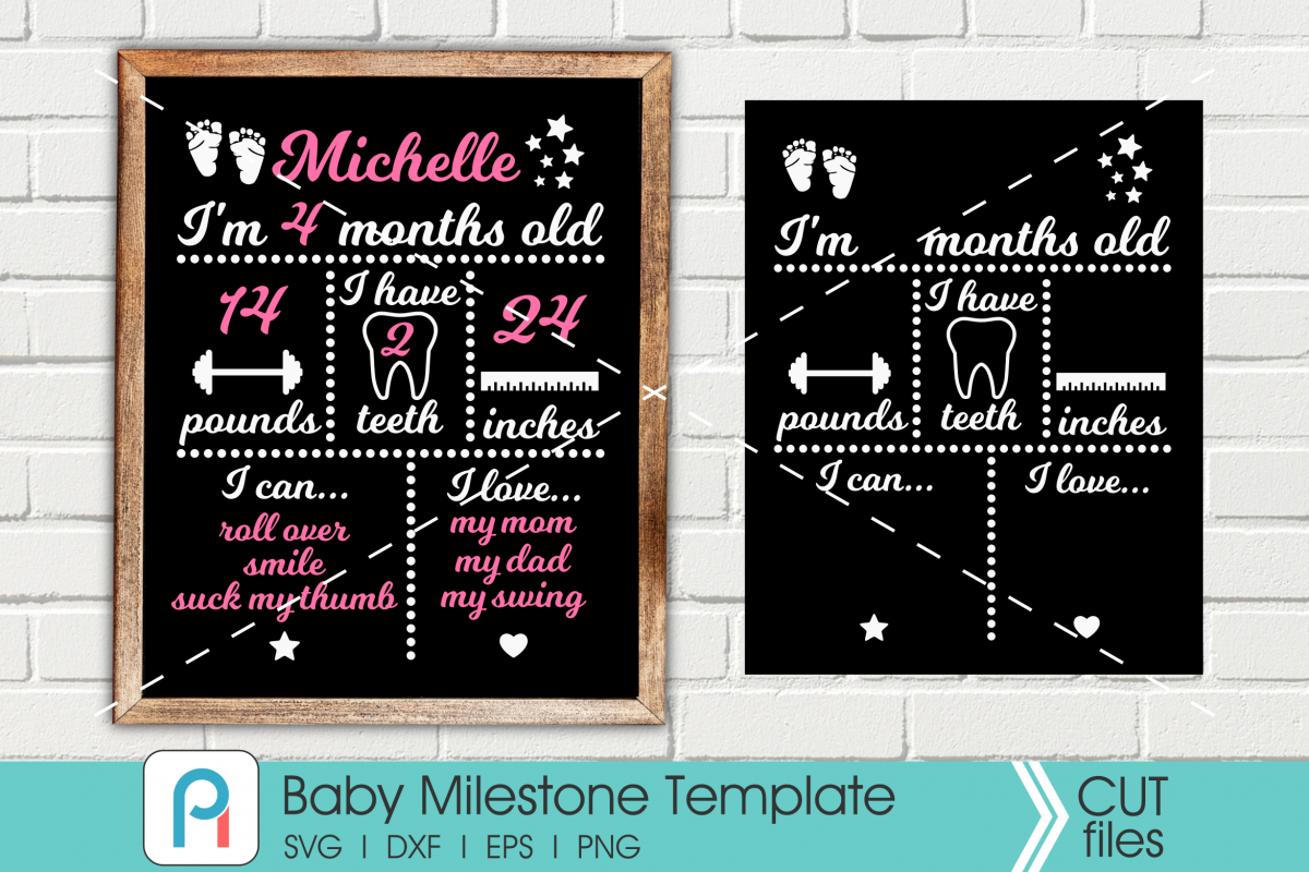 Free Free Baby Milestone Svg 273 SVG PNG EPS DXF File