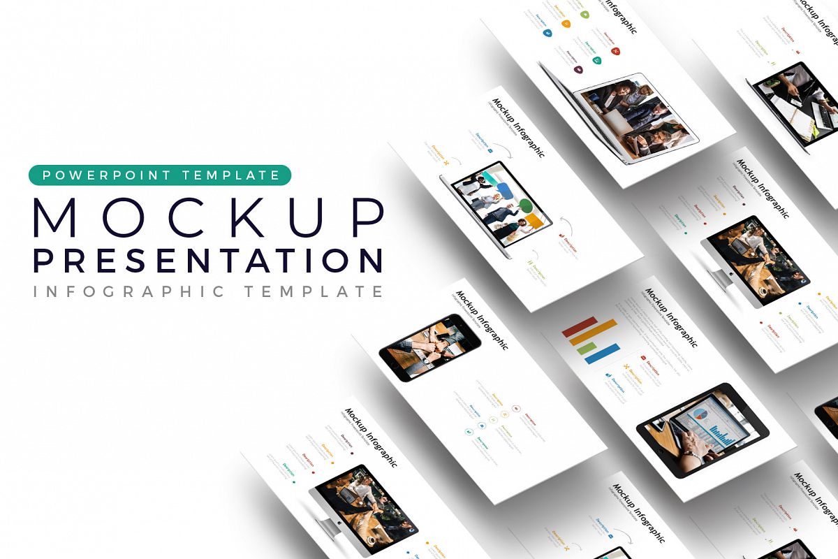 Mockup Presentation - Infographic Template example image 1