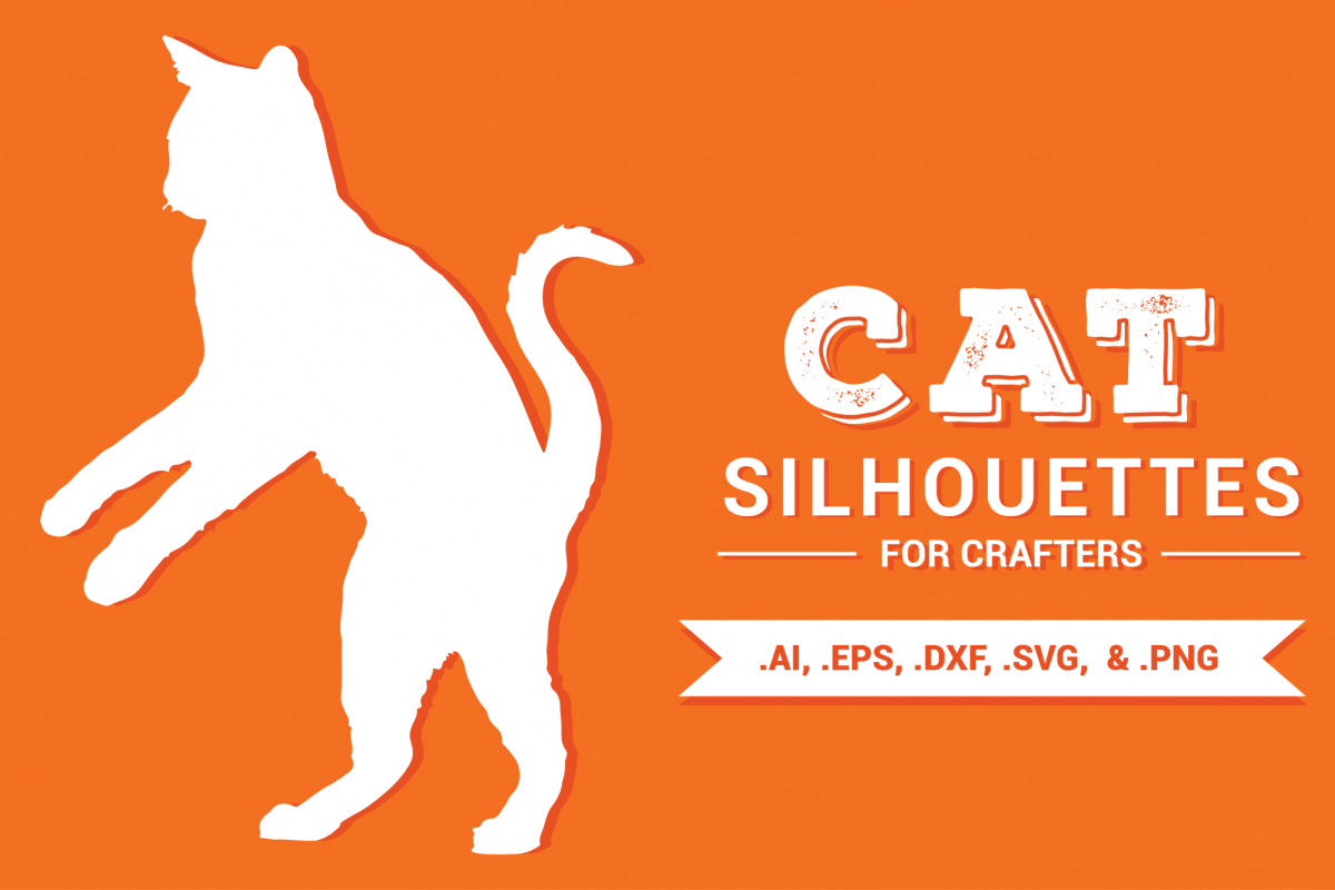 Cat Silhouettes for Crafters example image 1