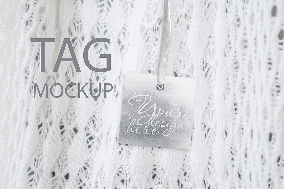 Label tag mockup example image 1