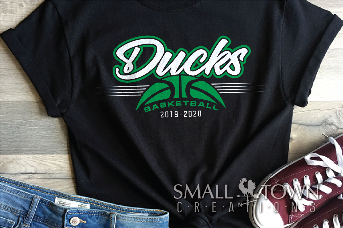 Duck, Duck Basketball, Sport, Design, PRINT, CUT, DESIGN example image 1