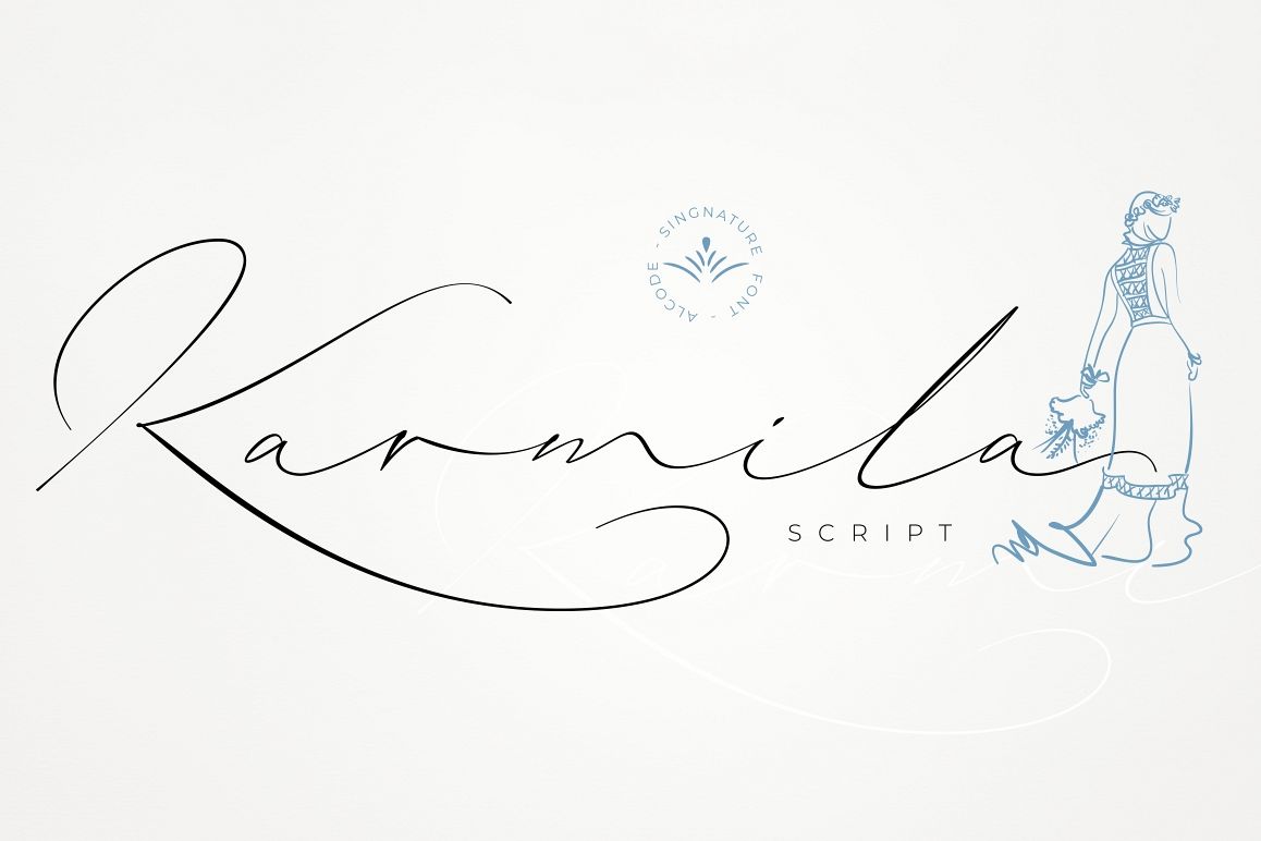 Karmila Script example image 1