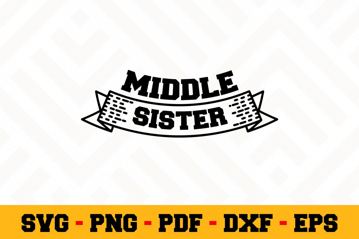 Sister SVG Design n518 | Sister SVG Cut File example image 1
