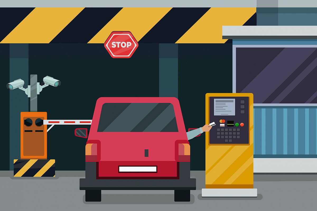 Parking Entrance Pay example image 1
