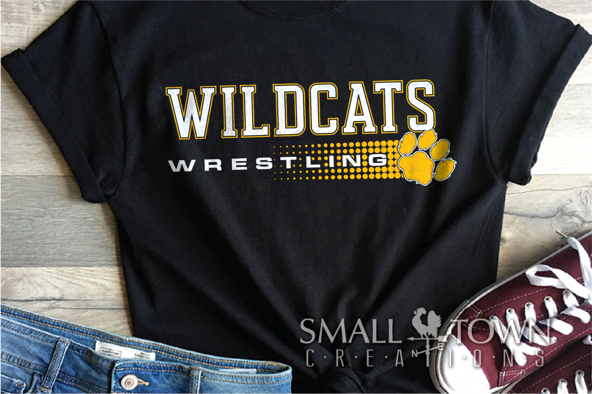 Wildcat, Wrestling, Sports, Team, Design, PRINT, CUT, DESIGN example image 1
