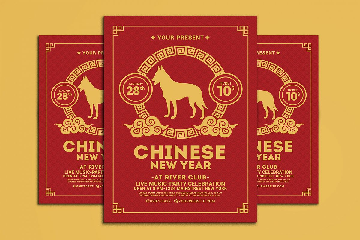 Chinese New Year Flyer example image 1