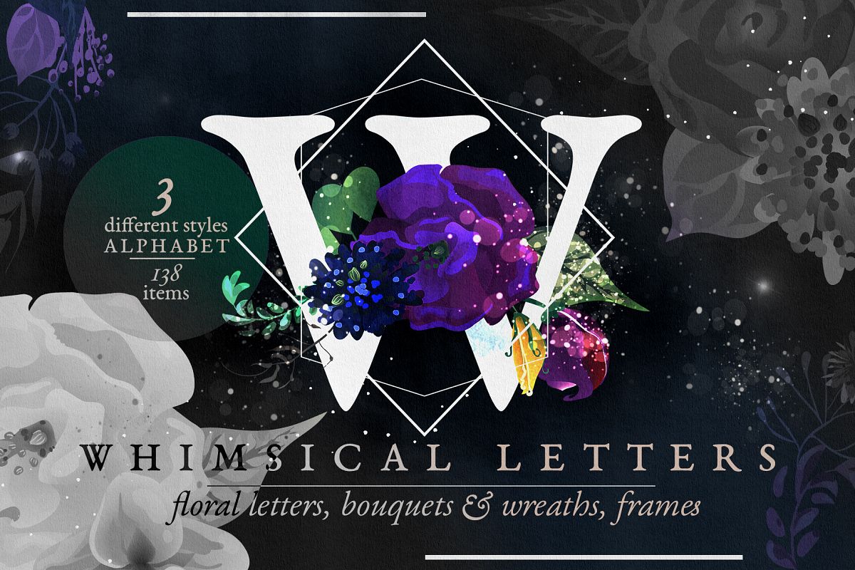 Whimsical Letters example image 1