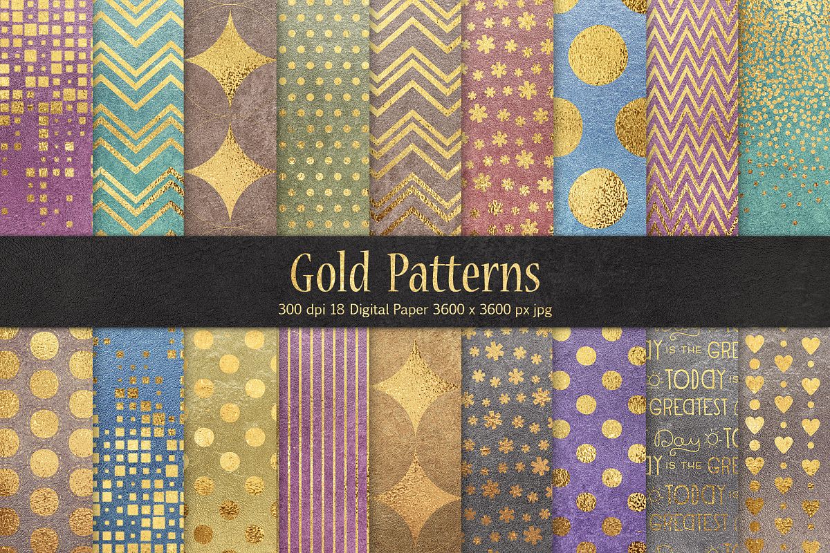 Gold Patterns example image 1