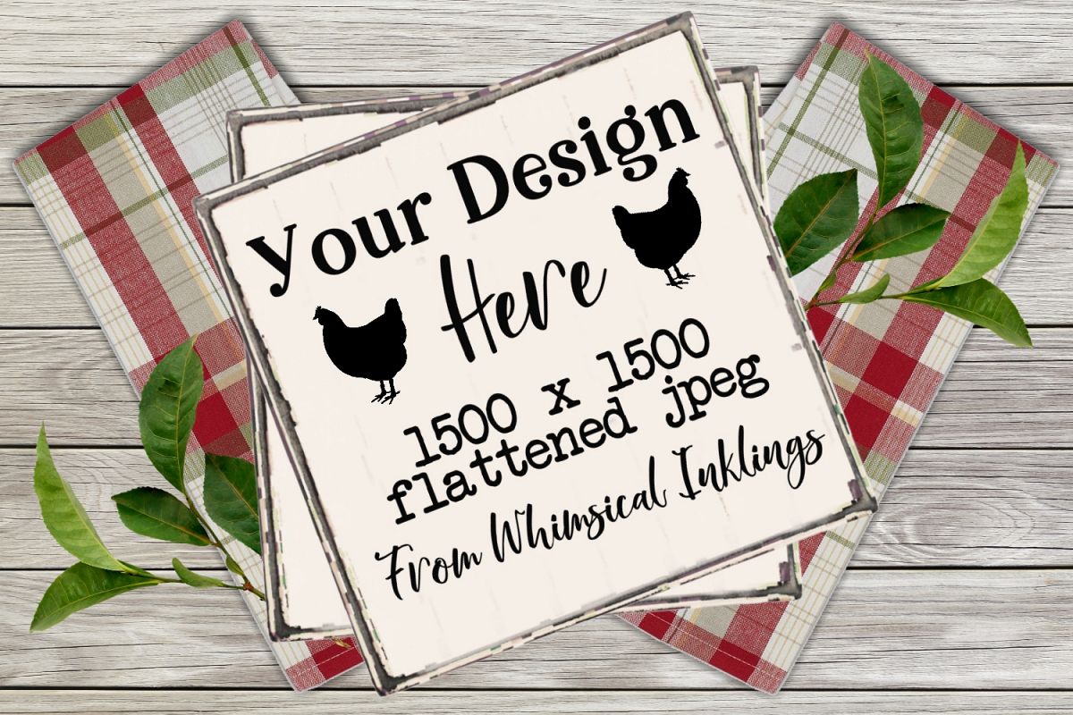 Country White Rustic Sign Mock Up example image 1