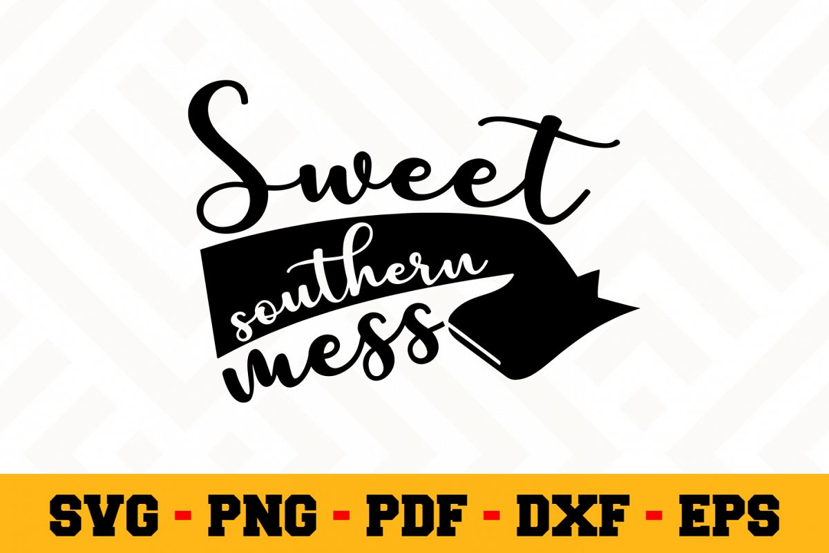 Southern SVG Design n658 | Southern SVG Cut File example image 1