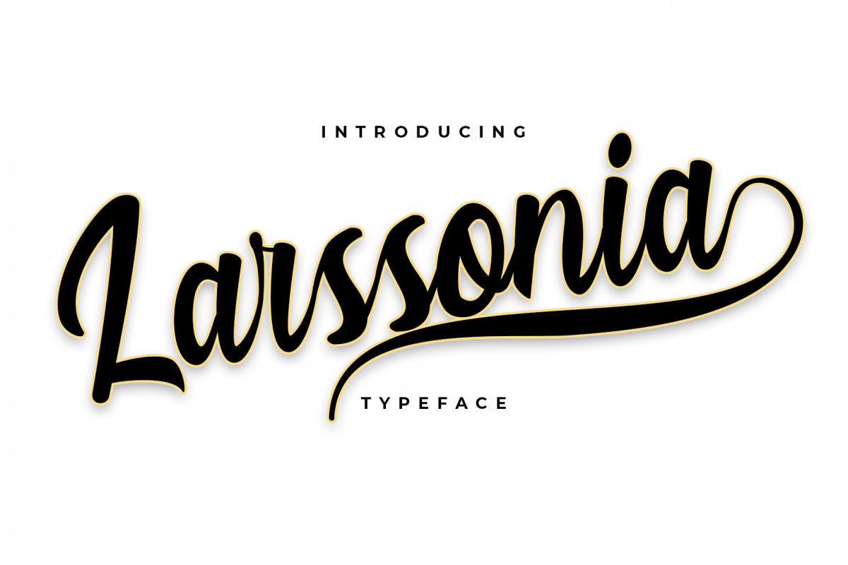 Larssonia Typeface example image 1
