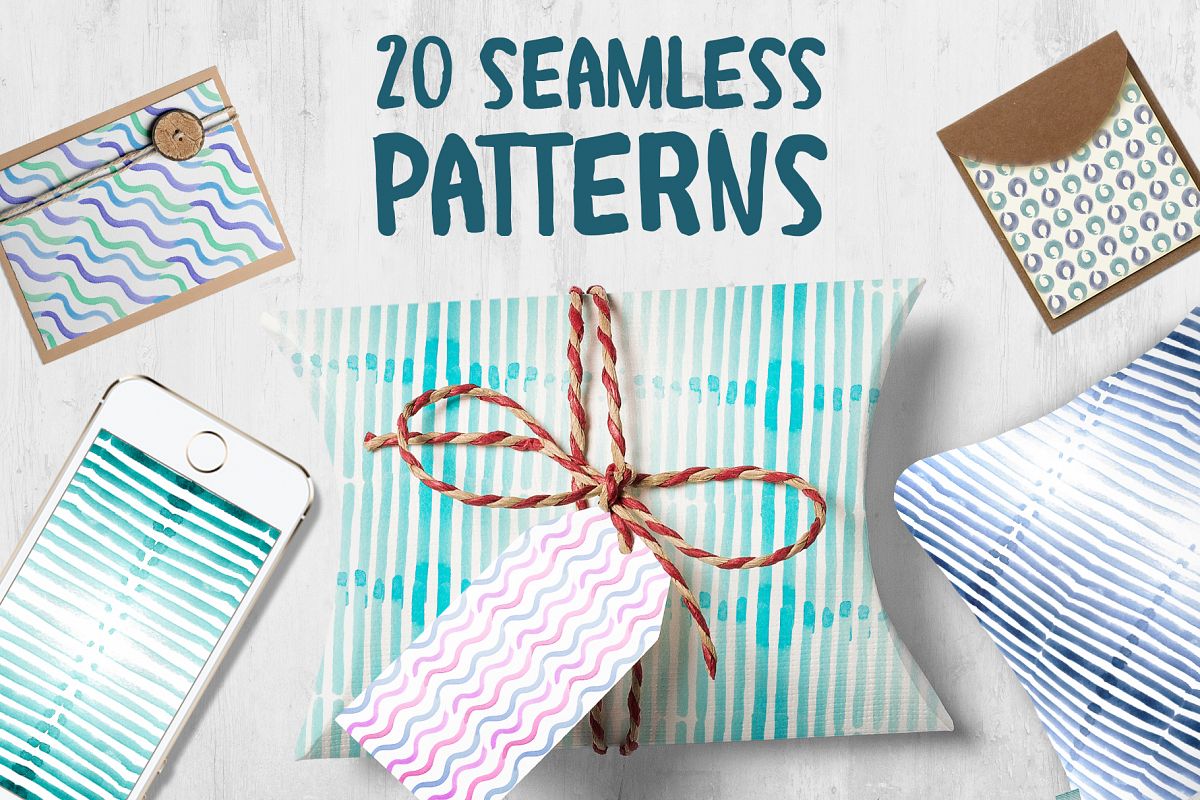 Hand Drawn Patterns example image 1