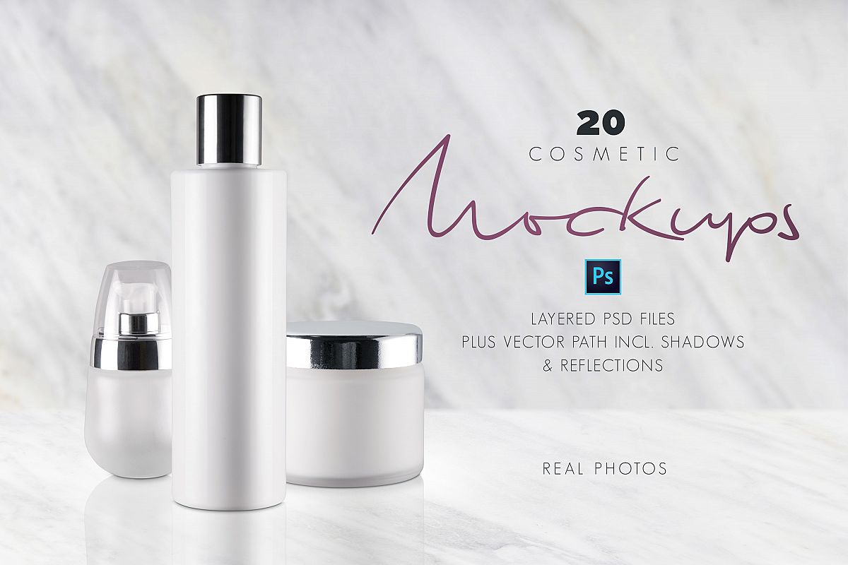 20 Cosmetic Mockups example image 1