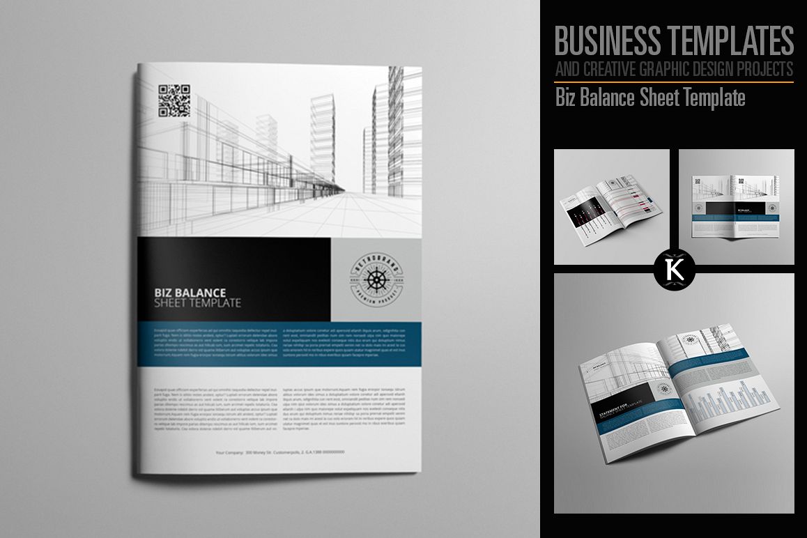 Biz Balance Sheet Template example image 1