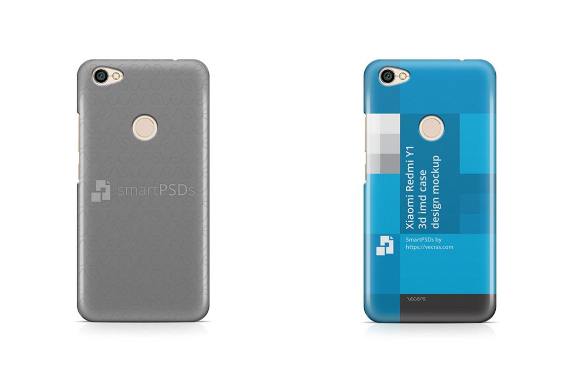 Xiaomi Redmi Y1 3d IMD Case Design Mockup 2017 example image 1