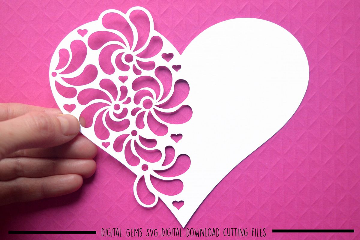 Download Heart paper cut SVG / DXF / EPS files (40084) | SVGs ...