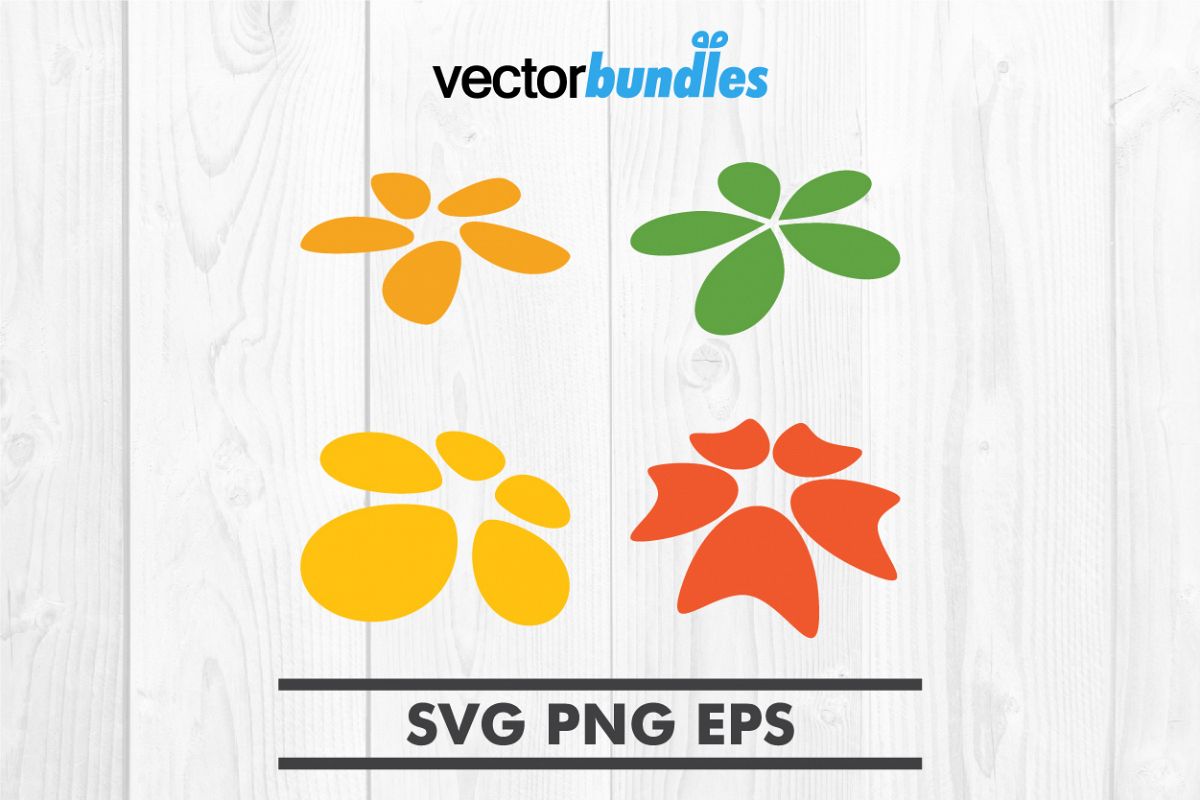 Plumeria flower clip art svg example image 1