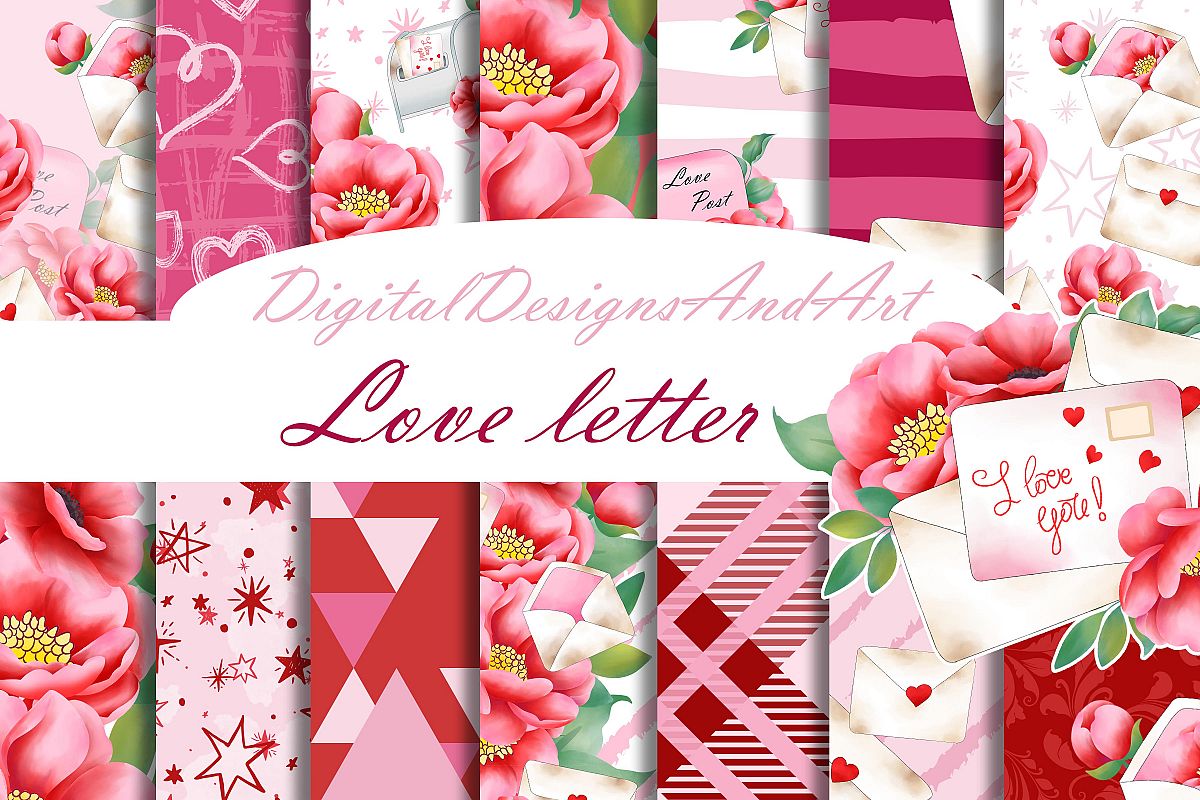 Love letter pattern example image 1