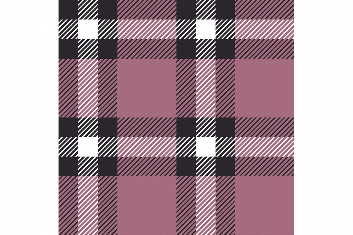 Seamless tartan pattern. example image 1