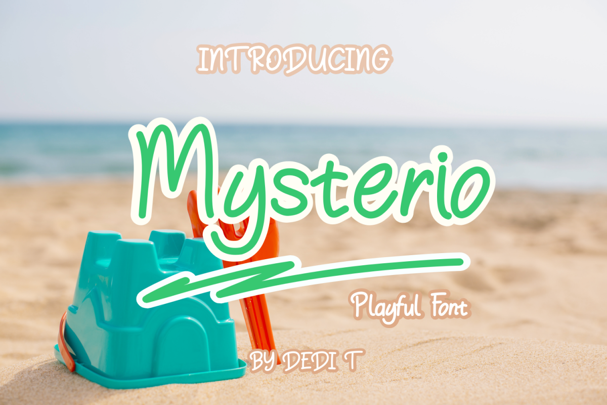 Mysterio Fun Font example image 1