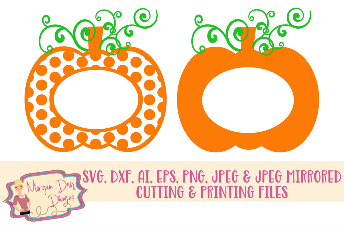 Download Pumpkin Monogram SVG, DXF, AI, EPS, PNG, JPEG