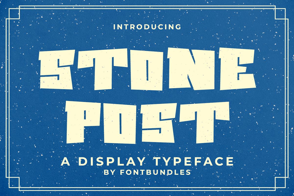 Stone Post example image 1
