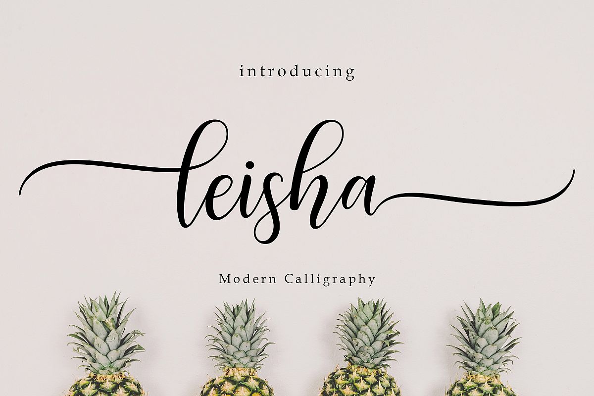 Leisa Script example image 1