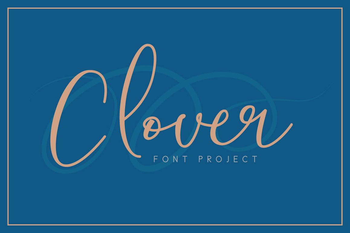 Clover Typeface example image 1