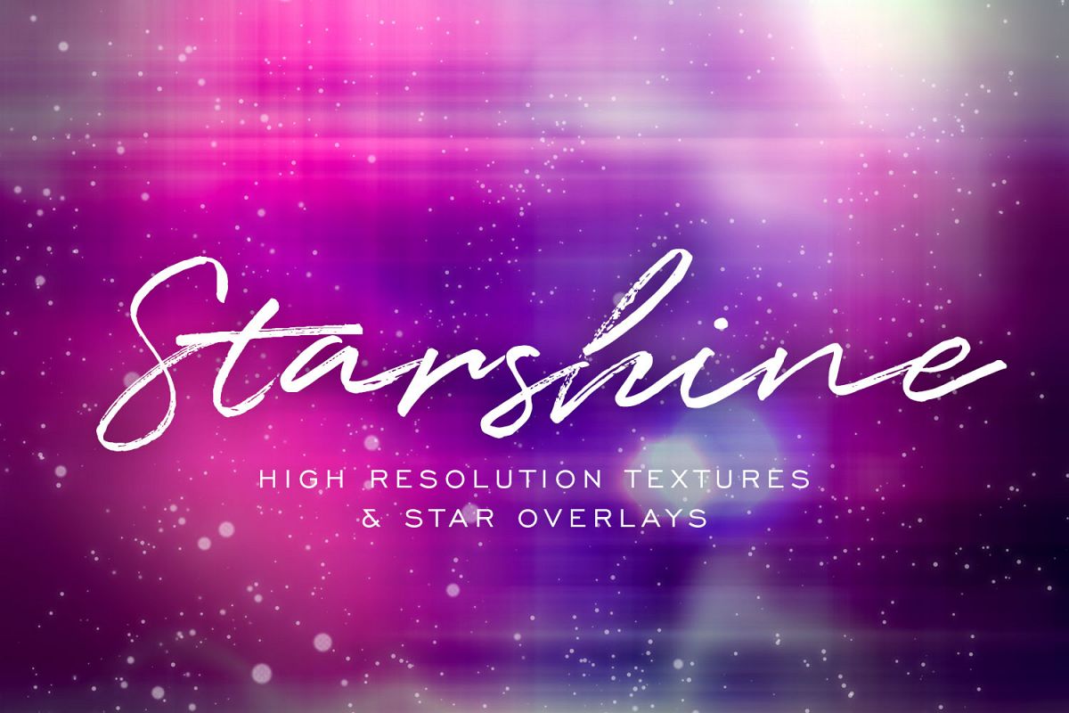 Starshine Galaxy Textures & Overlays example image 1