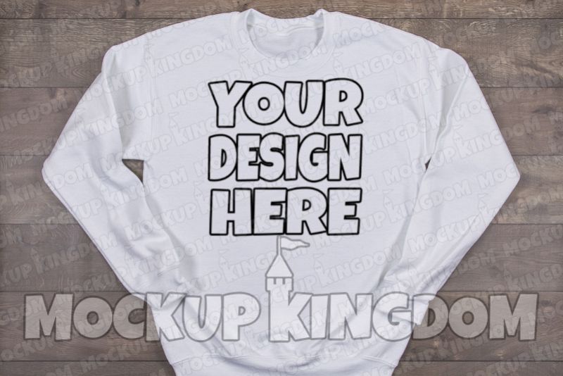 Unisex Crew Neck Sweatshirt Mockup example image 1