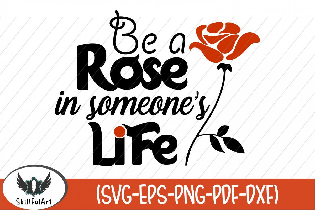 rose, be a rose, quote example image 1