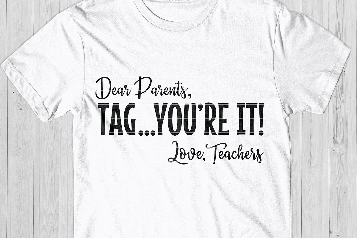 Funny Teacher Quote SVG, End Of School Cut File example image 1