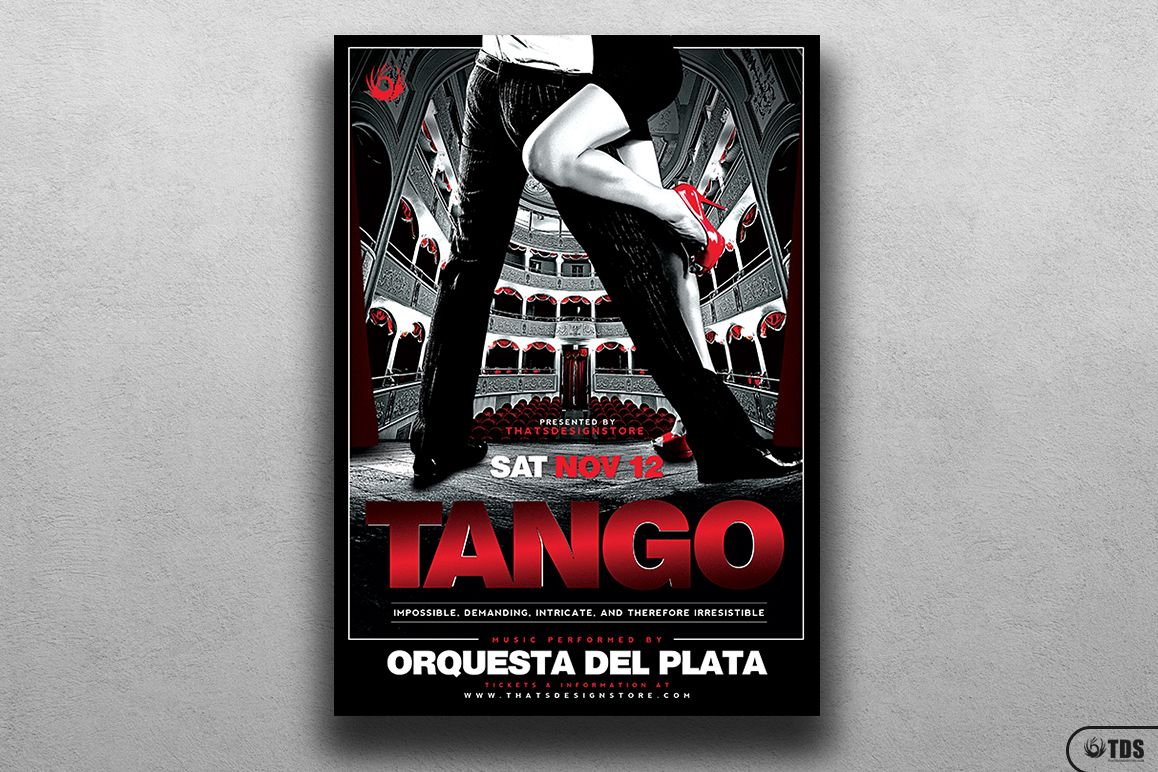 Tango Flyer Template V1 example image 1