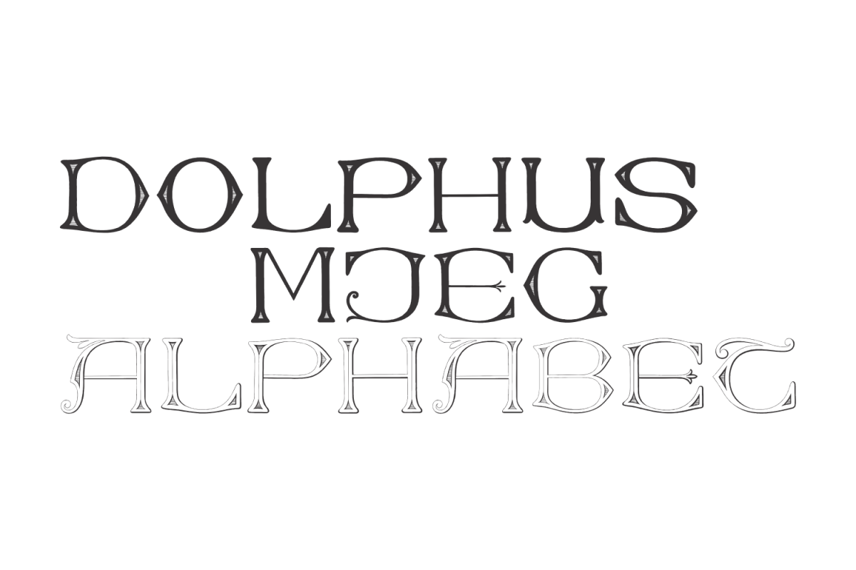 Dolphus-Mieg Alphabet example image 1