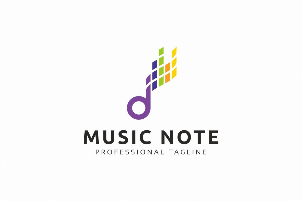 Music Note Logo example image 1