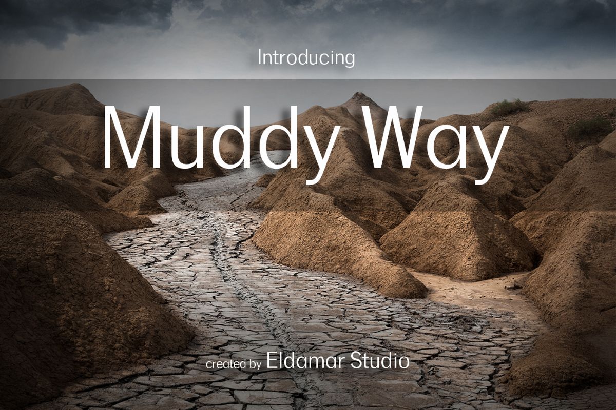 Muddy Way Font example image 1